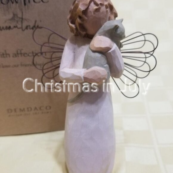 Willow Tree Susan Lordi With Affection Figurine Cat Love Our Friend #26109 w/box - Picture 2 of 3